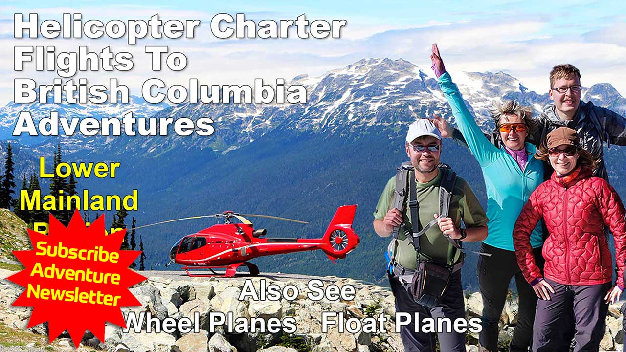 BC Helicopter charters Southern
